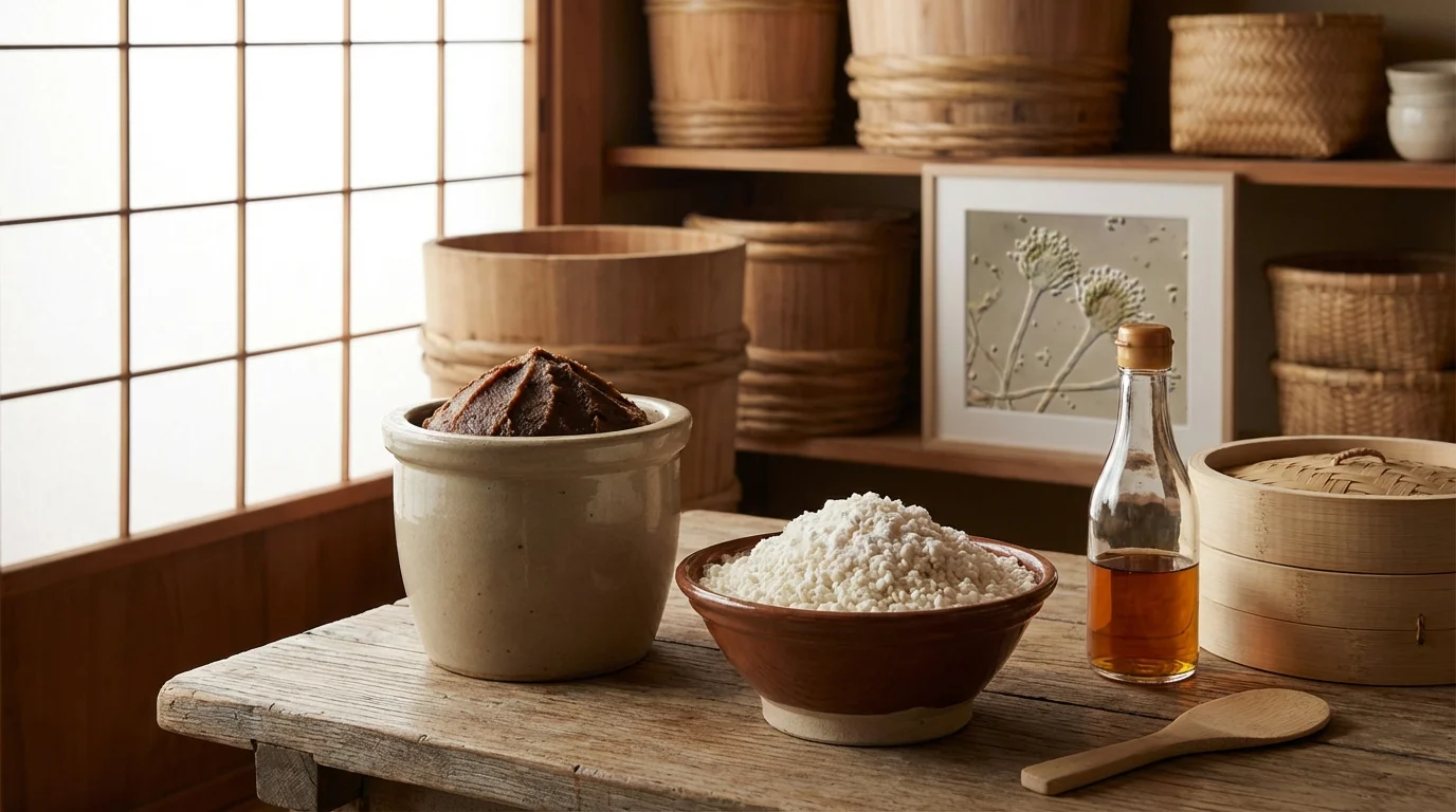 L'Art de la Fermentation Japonaise : Miso, Soja, Koji et Plus