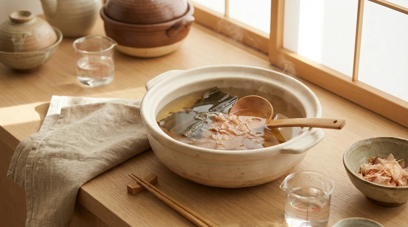 Dashi : Le Bouillon Fondamental de la Cuisine Japonaise