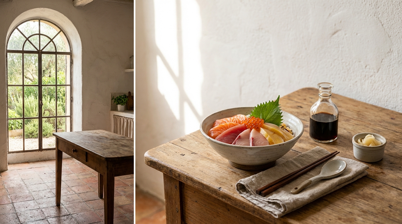 Chirashi Don : Le Bol de Sushi Éparpillé Tout en Couleurs