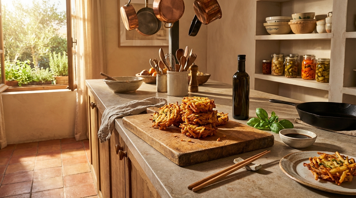 Kakiage : Beignets de Légumes Mélangés à la Japonaise