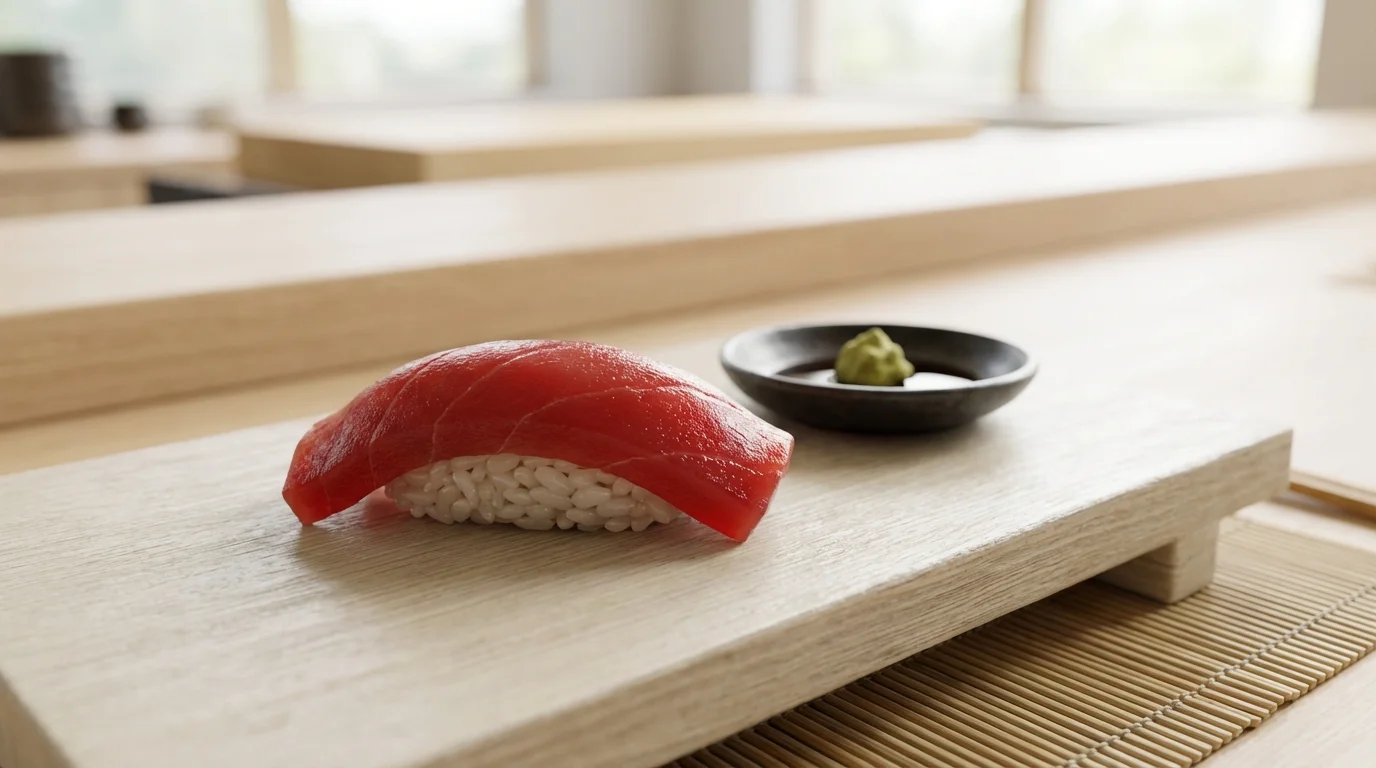 Nigiri au Thon Rouge : La Purete du Geste