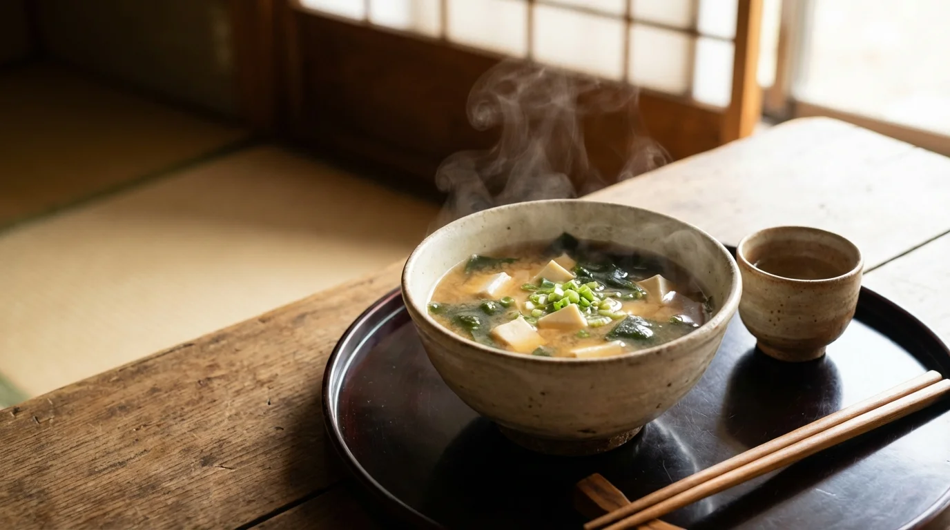 Soupe Miso Traditionnelle : L'Âme du Petit-Déjeuner Japonais