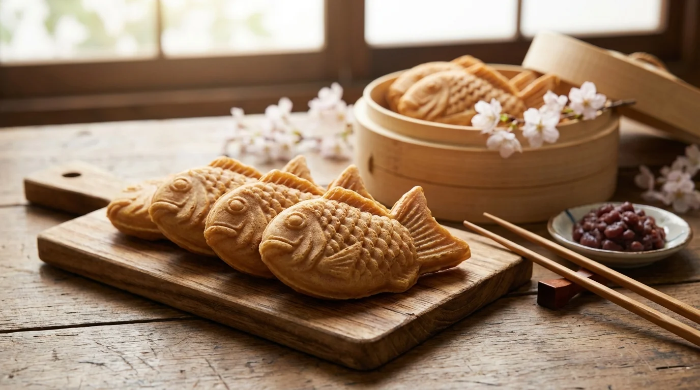 Taiyaki : Le Gâteau en Forme de Poisson