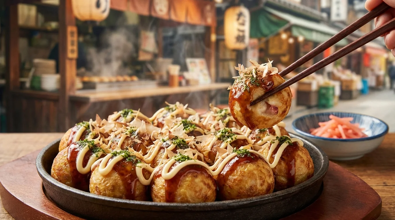 Takoyaki : Boulettes de Poulpe d'Osaka