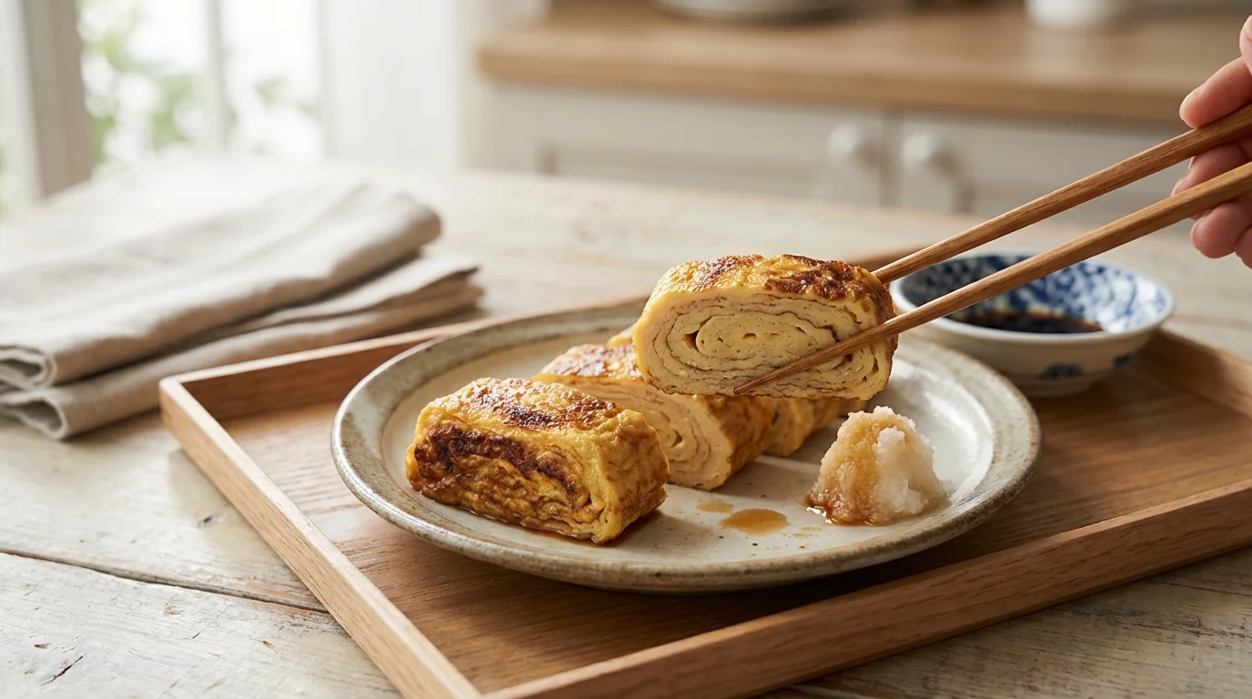 Tamagoyaki : L'Omelette Roulée Japonaise