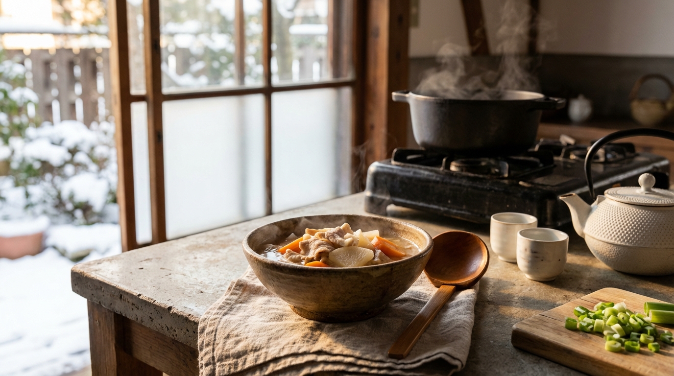 Tonjiru : La Soupe au Porc et au Miso qui Réchauffe l'Âme