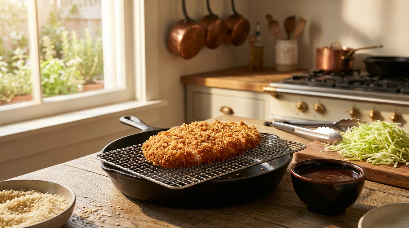 Tonkatsu : L'Escalope Panée Croustillante du Japon