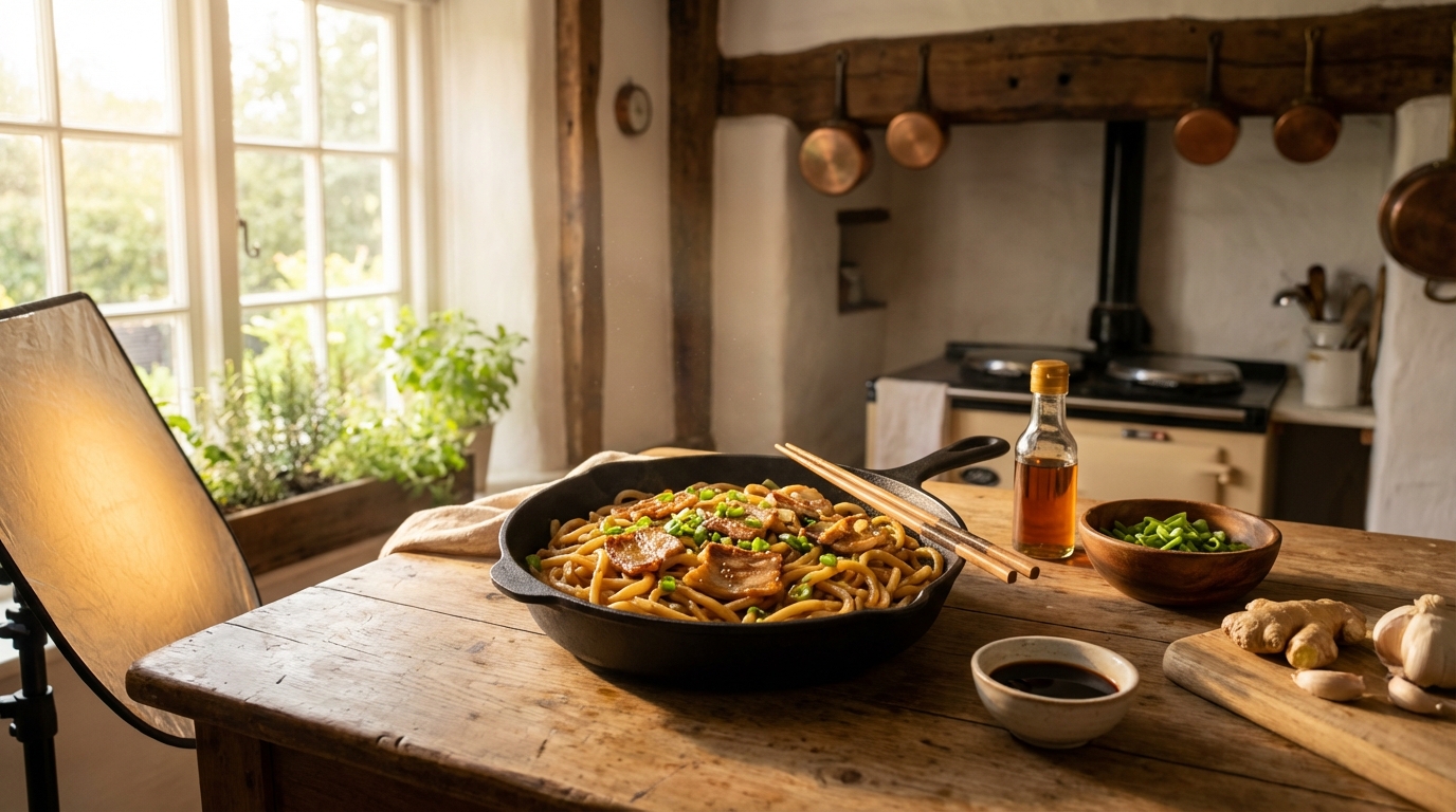 Yaki Udon : Les Nouilles Sautées Épaisses et Savoureuses